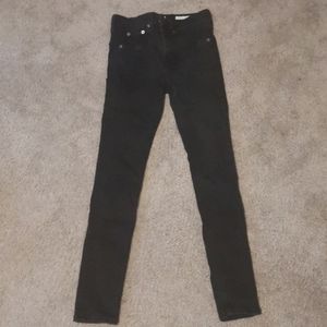 rag & bone HIGH RISE ANKLE SKINNY Jeans